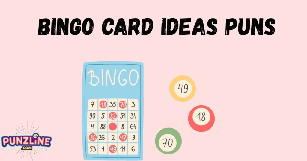  Bingo Card Ideas Puns