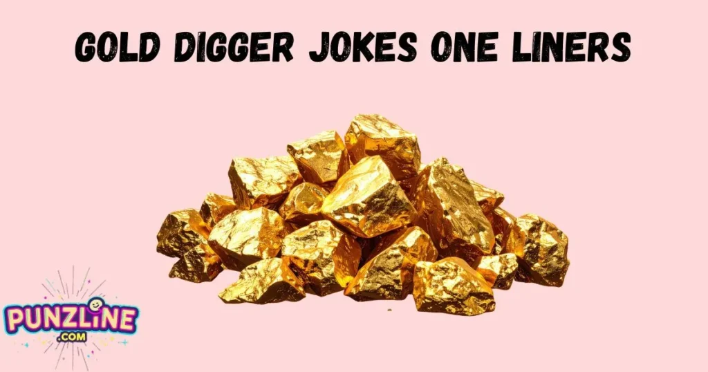 Gold Digger Jokes One Liners