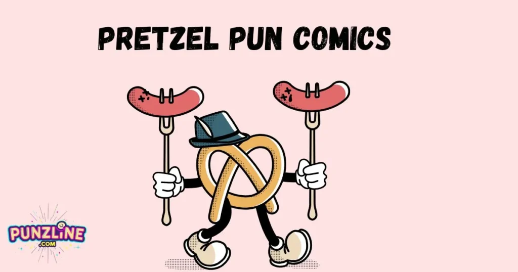 Pretzel Pun Comics
