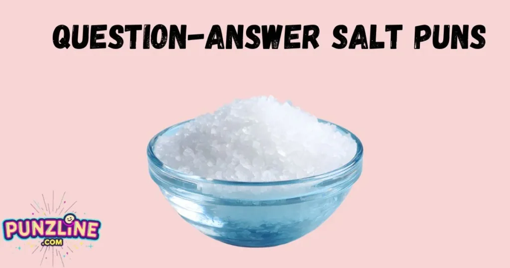 Question Answer Salt Puns