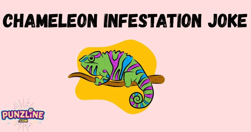 Chameleon Infestation Joke