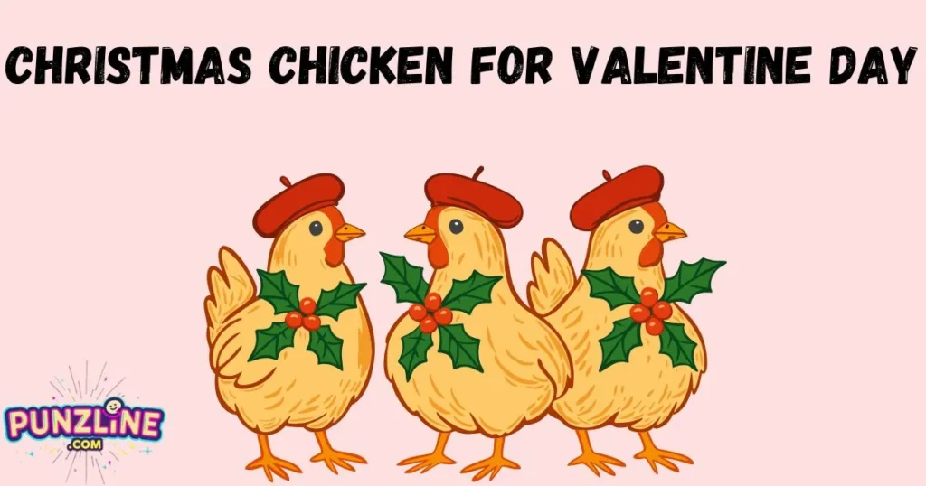 Christmas Chicken For Valentine Day