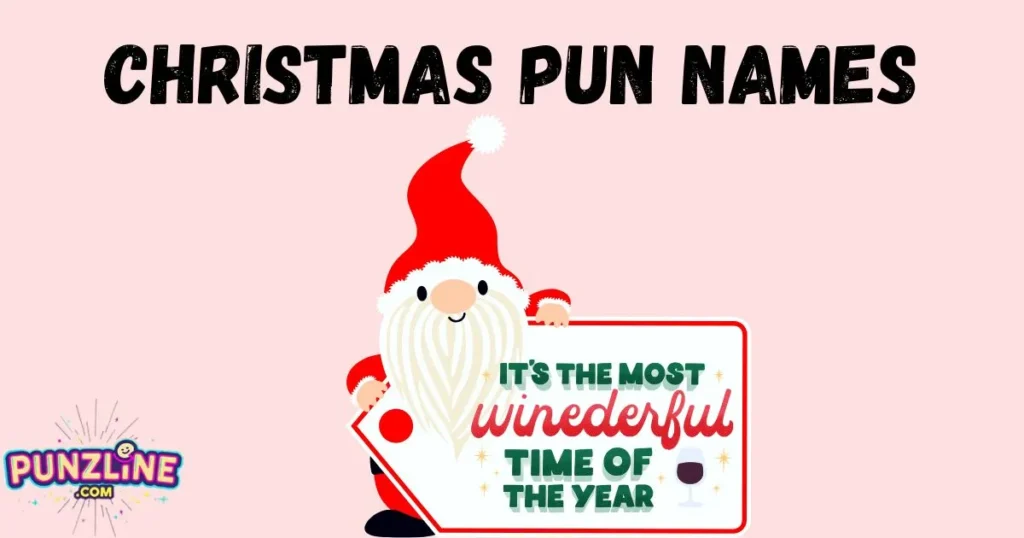 Christmas Pun Names