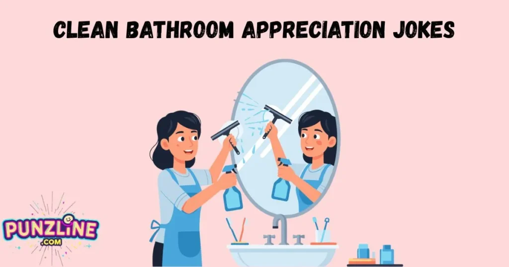 Clean Bathroom Appreciation Jokes