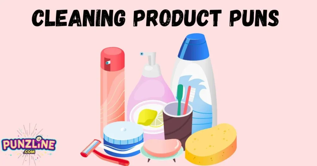 Cleaning Product Puns