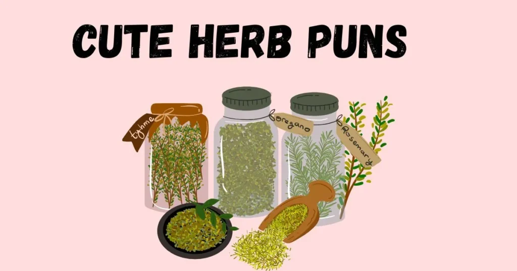 Cute Herb Puns