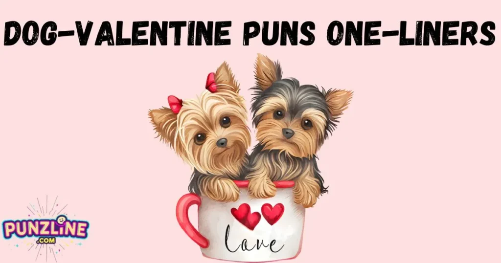 Dog Valentine Puns One Liners