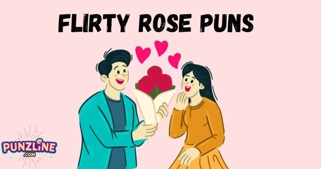 Flirty Rose Puns