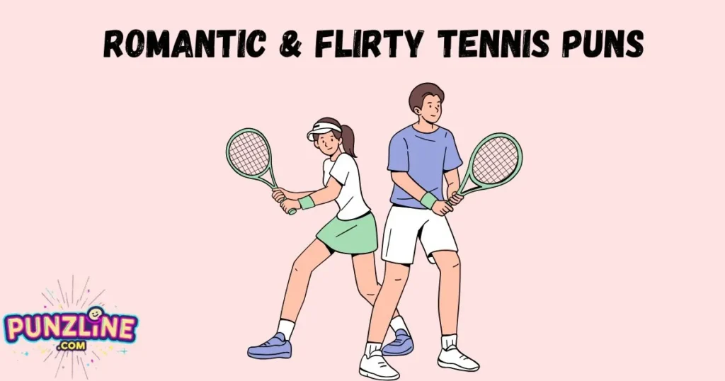 Romantic And Flirty Tennis Puns