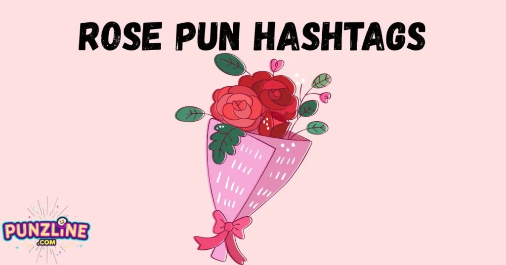 Rose Pun Hashtags