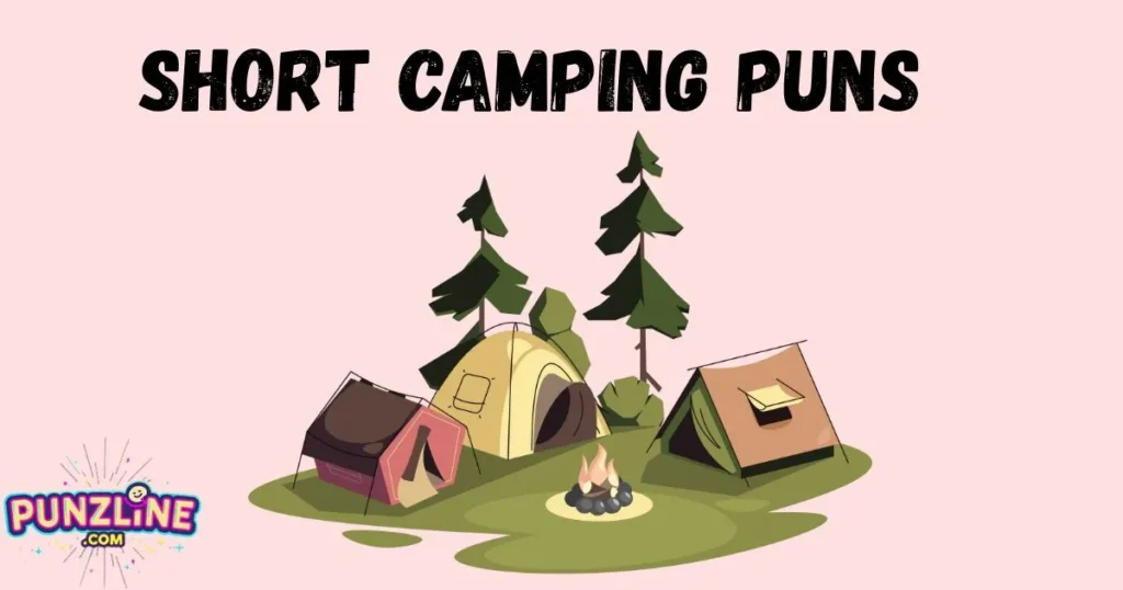 Short Camping Puns