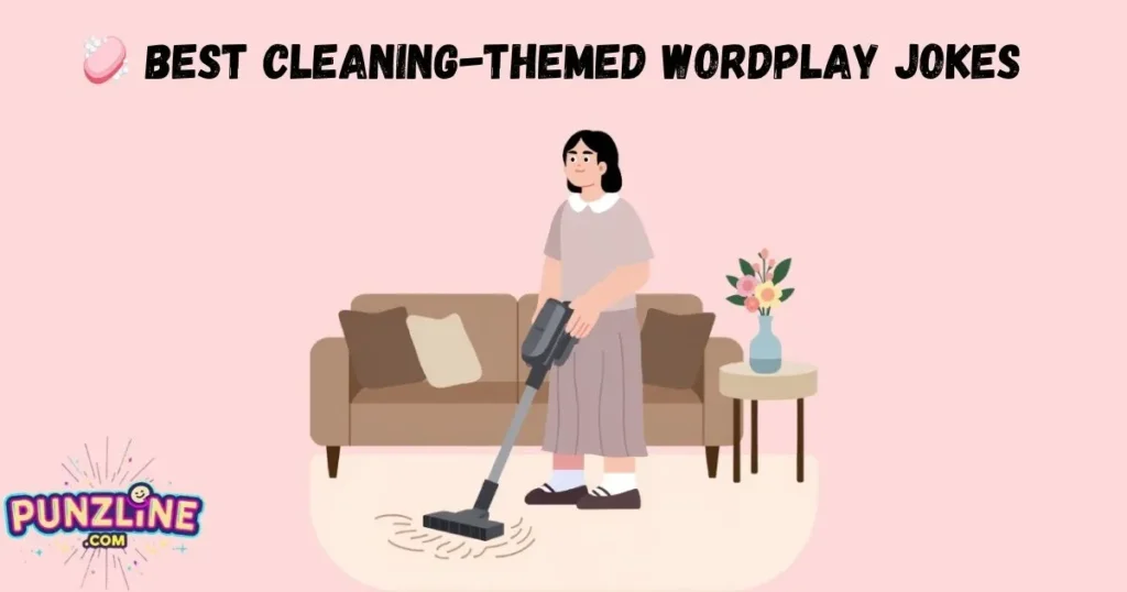 🧼 Best Cleaning Themed Wordplay Jokes