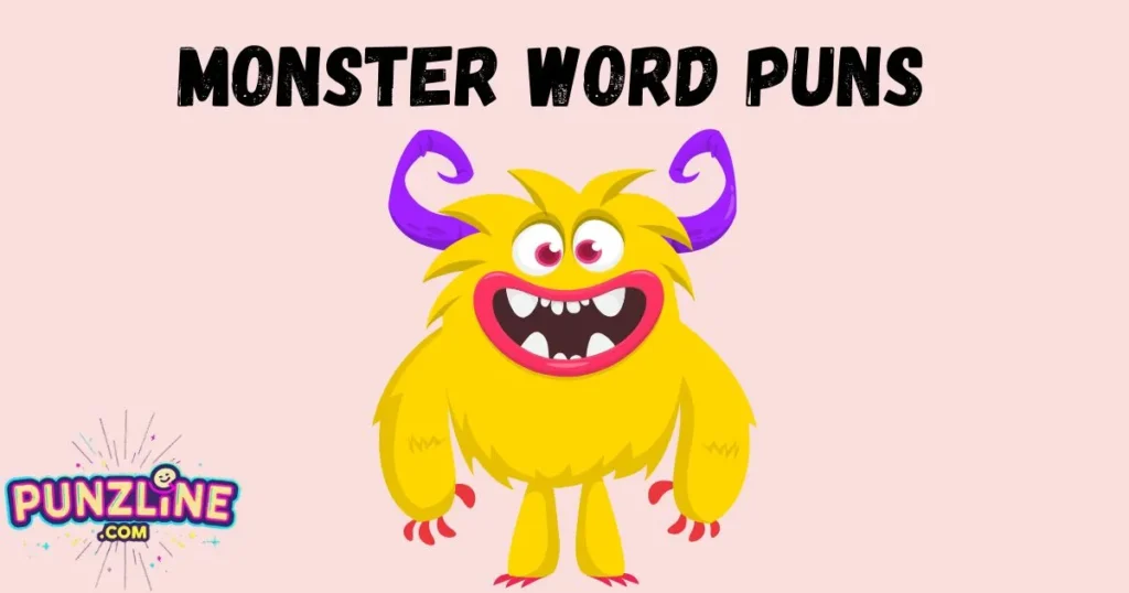 Monster Word Puns