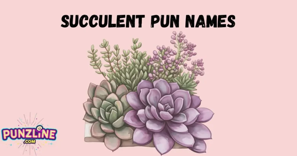 Succulent Pun Names