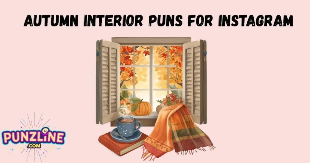 Autumn Interior Puns For Instagram