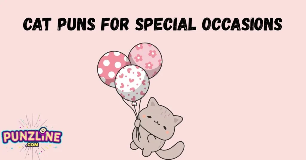 Cat Puns For Special Occasions