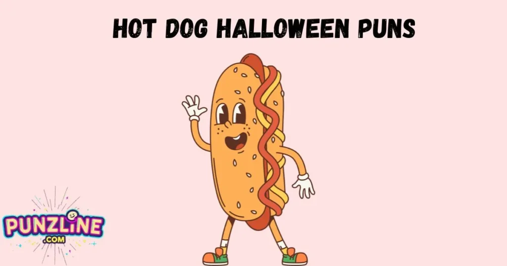 Hot Dog Halloween Puns