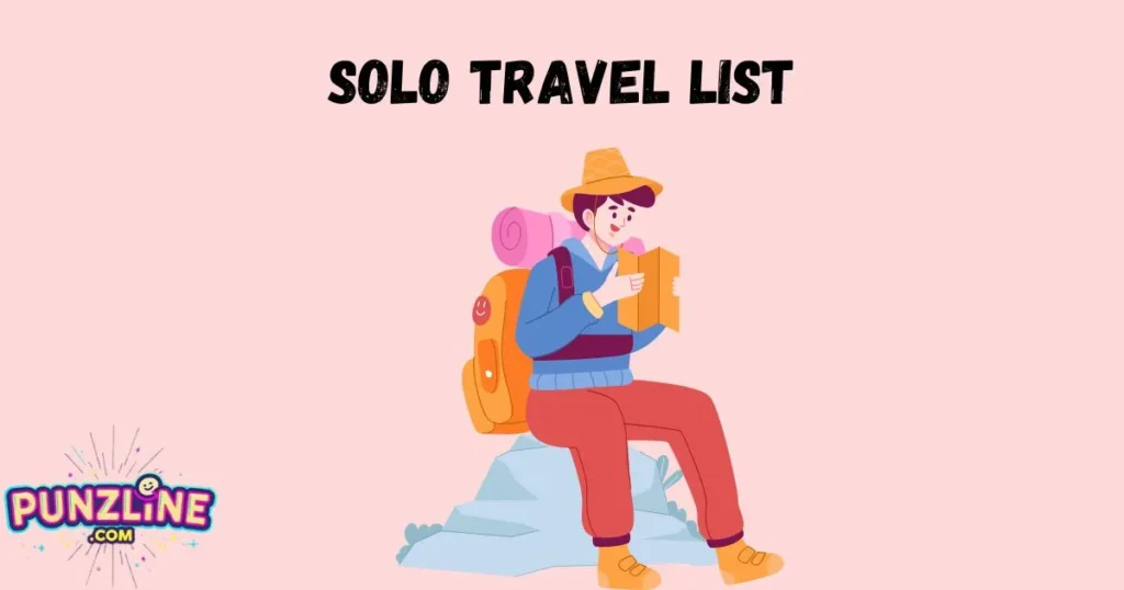 Solo Travel List