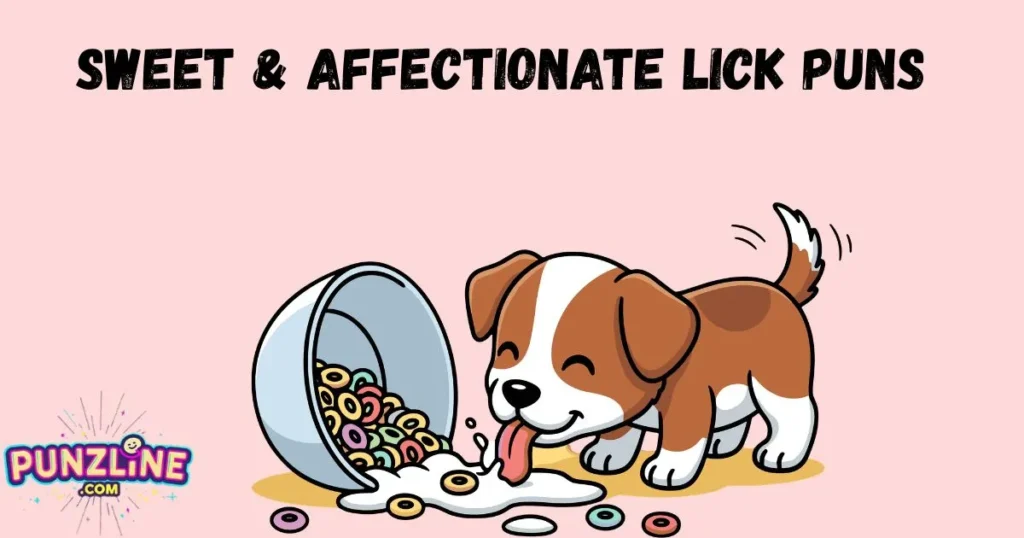Sweet And Affectionate Lick Puns