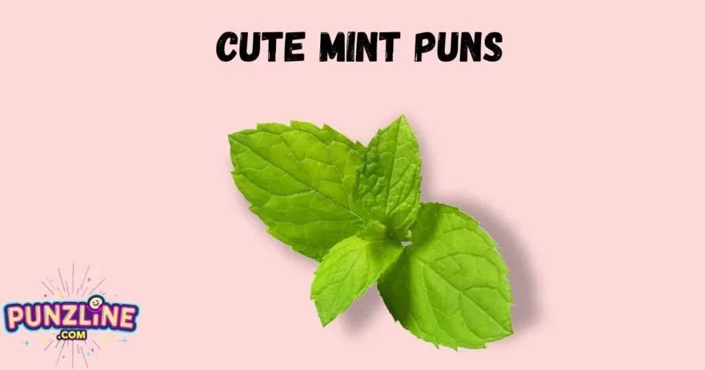 Cute Mint Puns