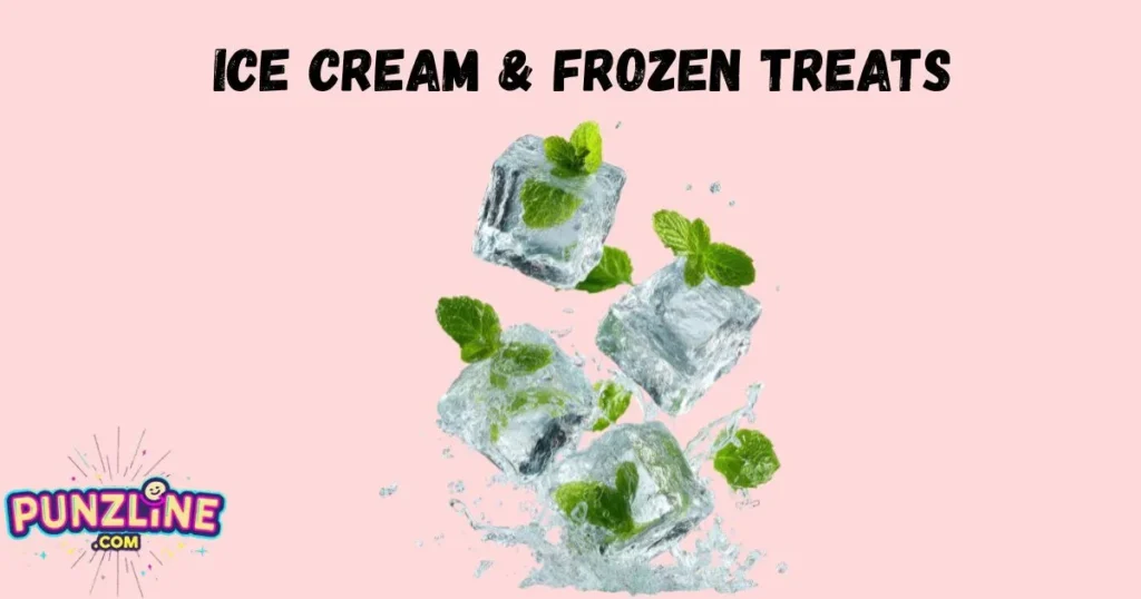 Ice Cream And Frozen Treats