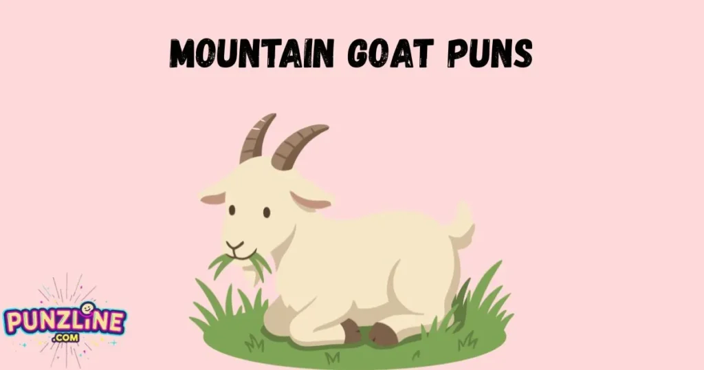 Mountain Goat Puns