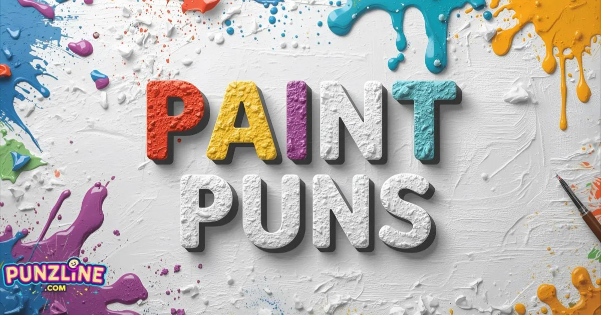 Paint Puns And Jokes