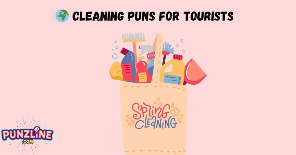 🌍 Cleaning Puns For Tourists