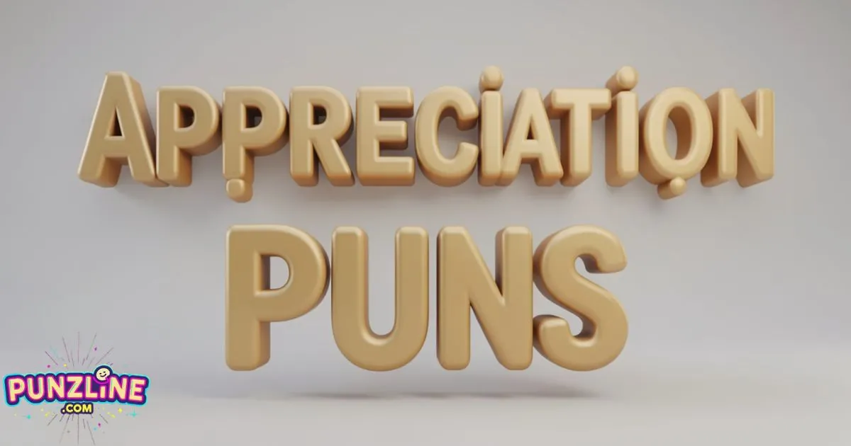 Appreciation Puns