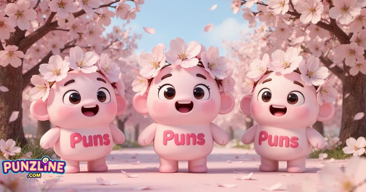 Cherry Blossom Puns