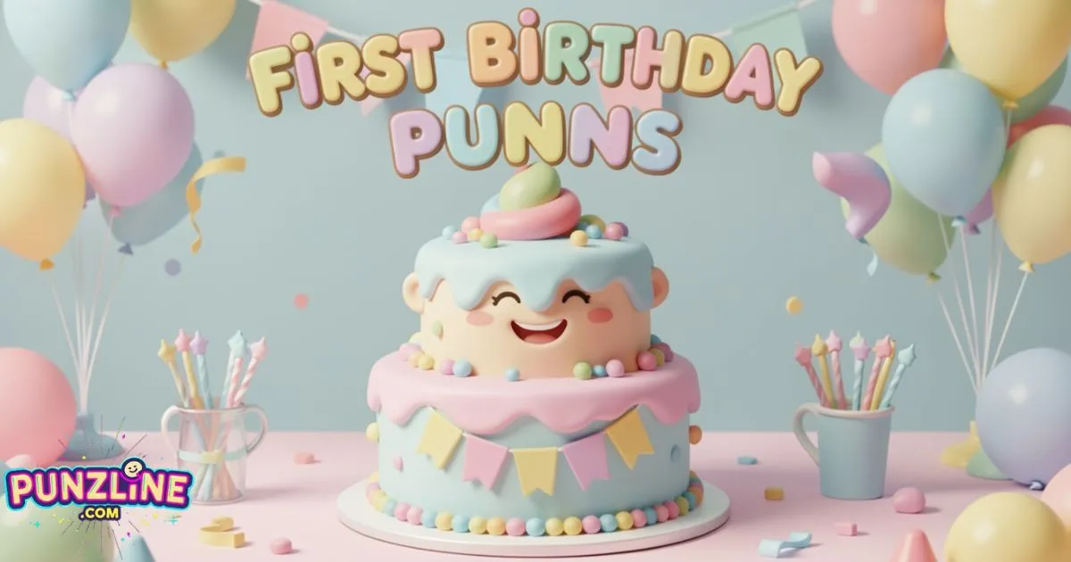 First Birthday Puns