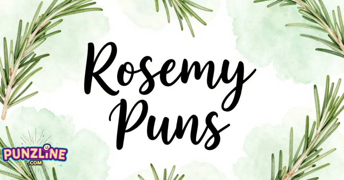 290+ Funny Rosemary Puns & Jokes for Garden Lovers [2026]