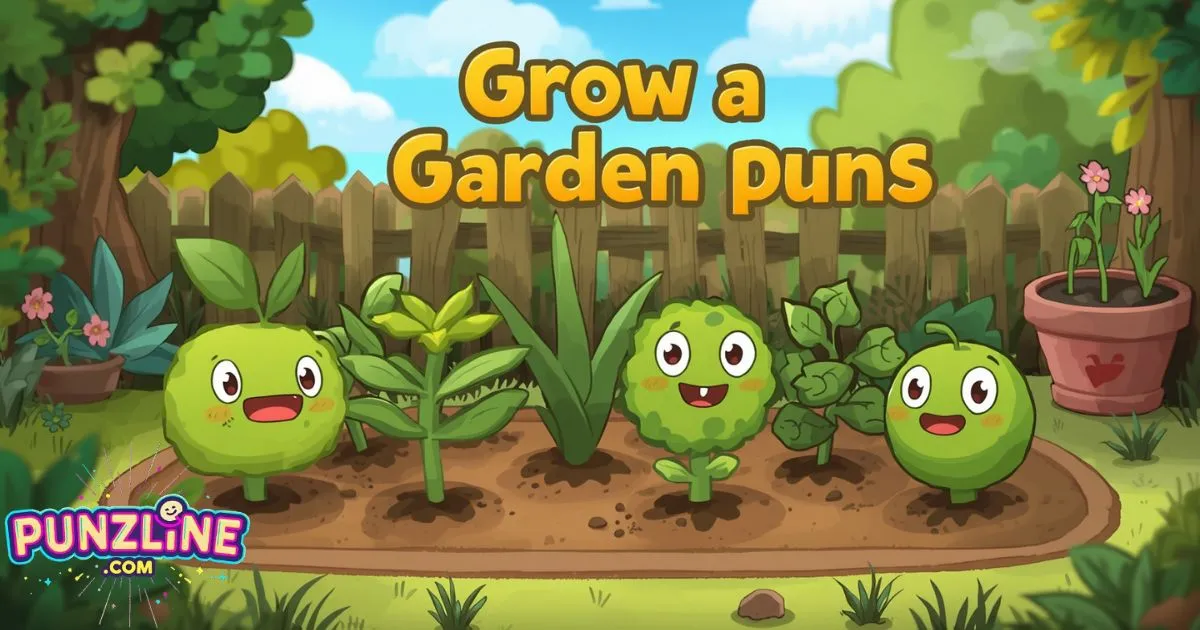Grow A Garden Puns