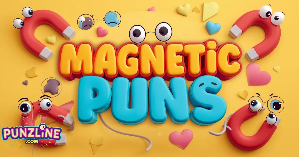 280+ Magnetic Puns That Will Attract Your Laughter Instantly [2026]