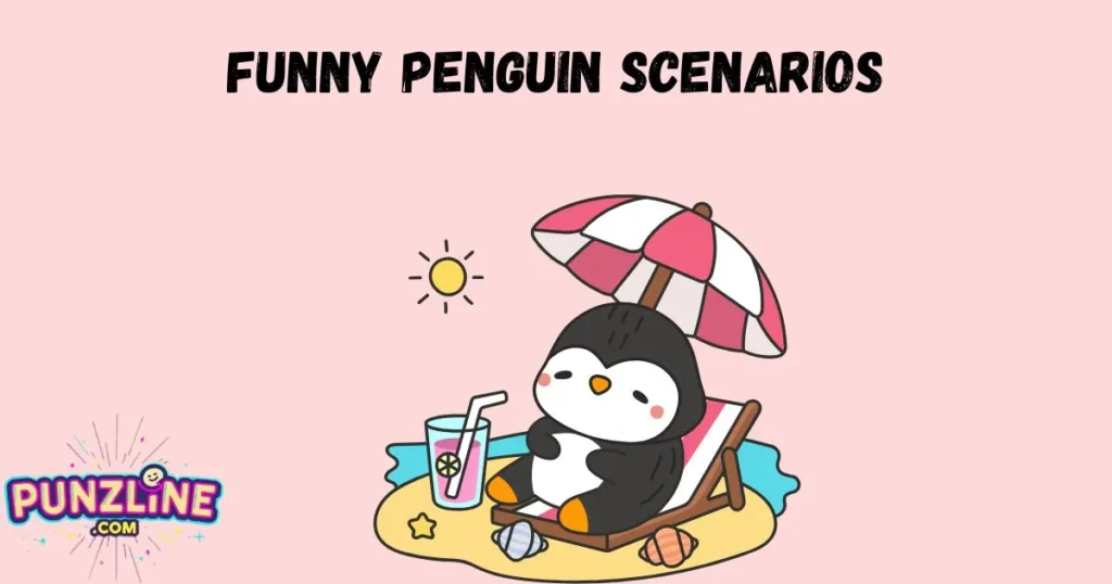 Funny Penguin Scenarios