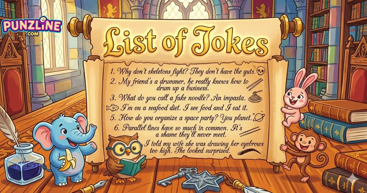 List Of Jokes