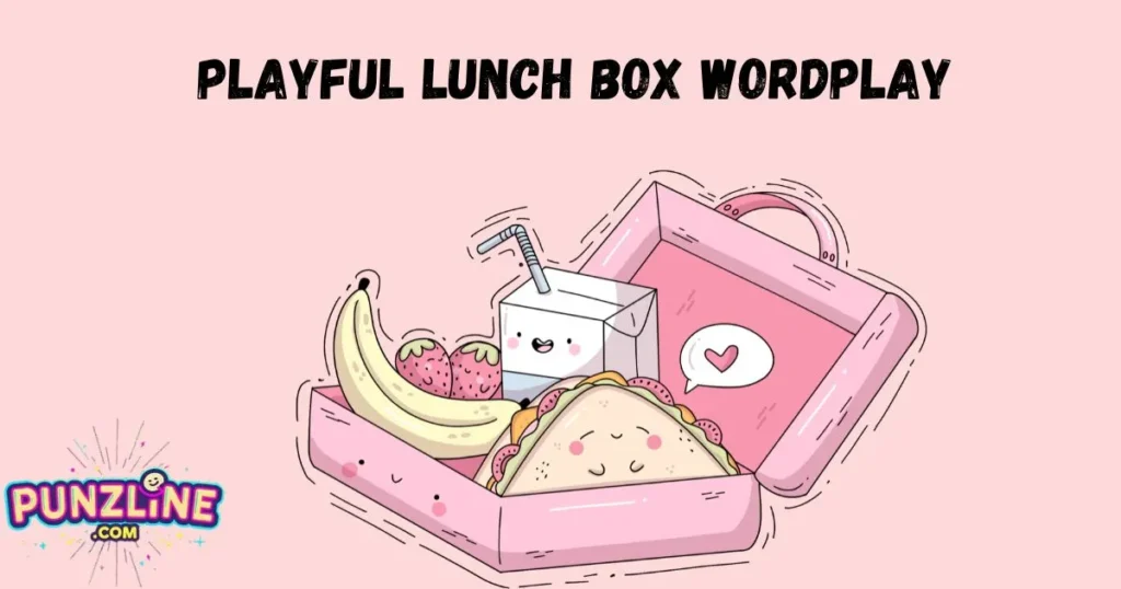 Playful Lunch Box Wordplay