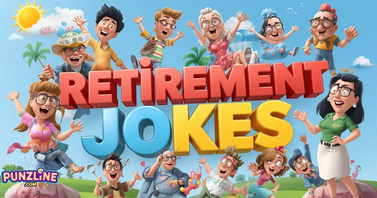 410+ Retirement Jokes and Hilarious Freedom Wordplay [2026]