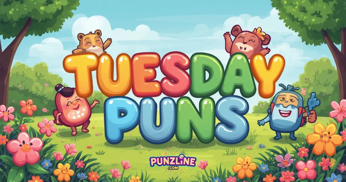 Tuesday Puns