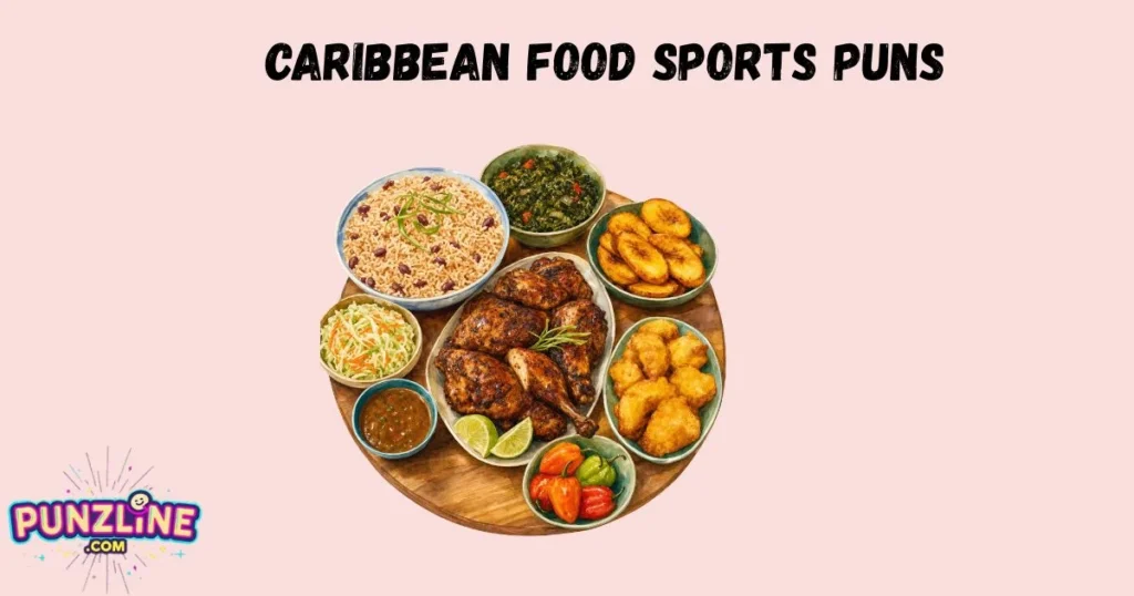 Caribbean Food Sports Puns