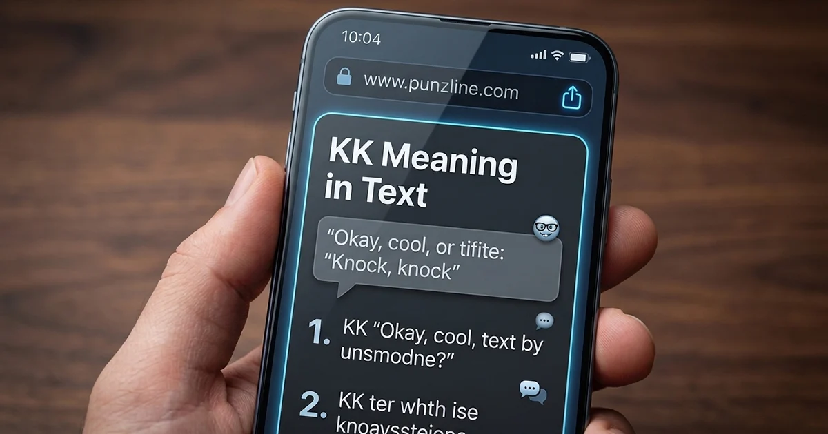 Kk Meaning In Text